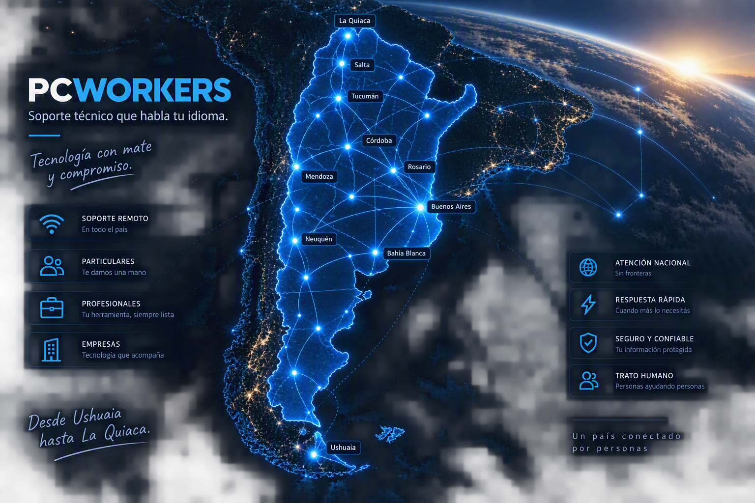 Soporte remoto en Argentina